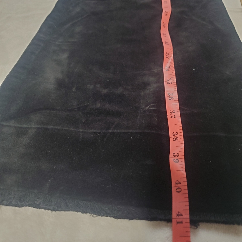 Velvet Like Express Midnight Black Flare Pants - Picture 6 of 13